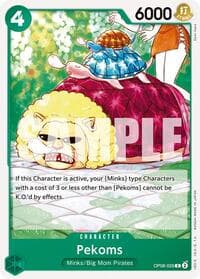 Pekoms - Two Legends - One Piece Card Game card